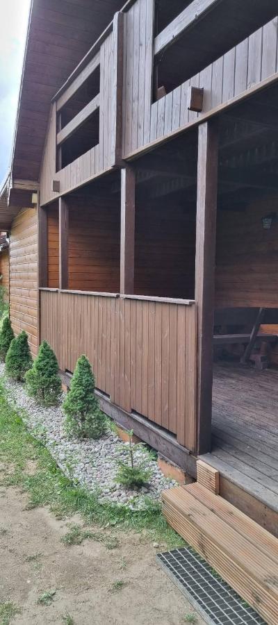 Tatarak Domki Na Mazurach - Apartament Z Duzym Tarasem Nad Jeziorem Walpusz Stare Kiejkuty Eksteriør bilde